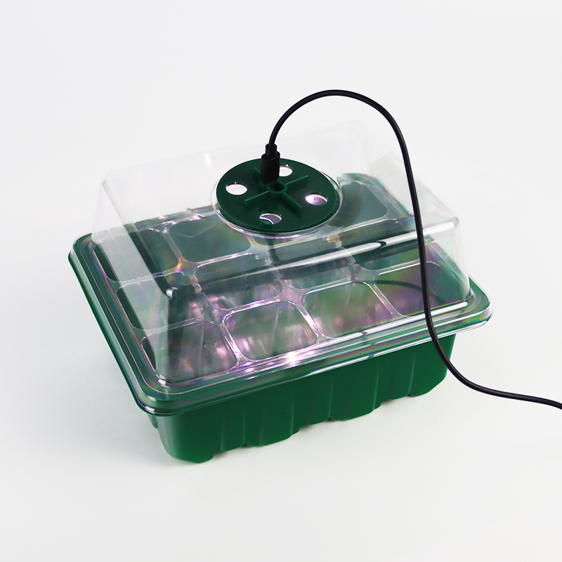 12 Cell Seed Starting Trays with Dome System Kit Ⅱ